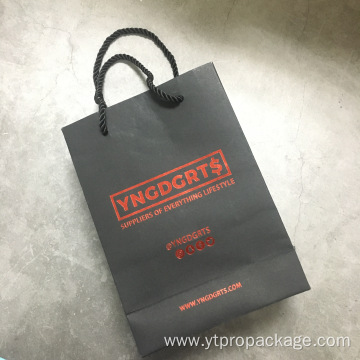 Matt Surface Coated Paper Custom Printed Paper Bag